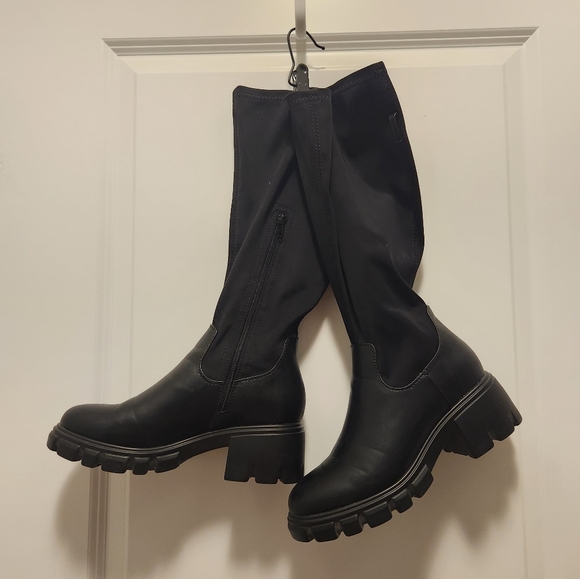 Wide Calf Stretch Knee High Boot - Picture 3 of 4